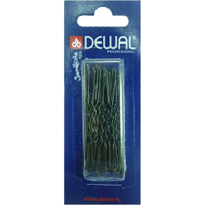 Шпильки 60 мм волна, черные (24 шт.) DEWAL SLT60V-1/24 Шпильки 60 мм волна, черные (24 шт.) DEWAL SLT60V-1/24